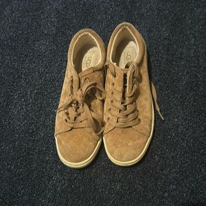 Ugg Women’s Brown Tommi Suede Sneakers Shoes